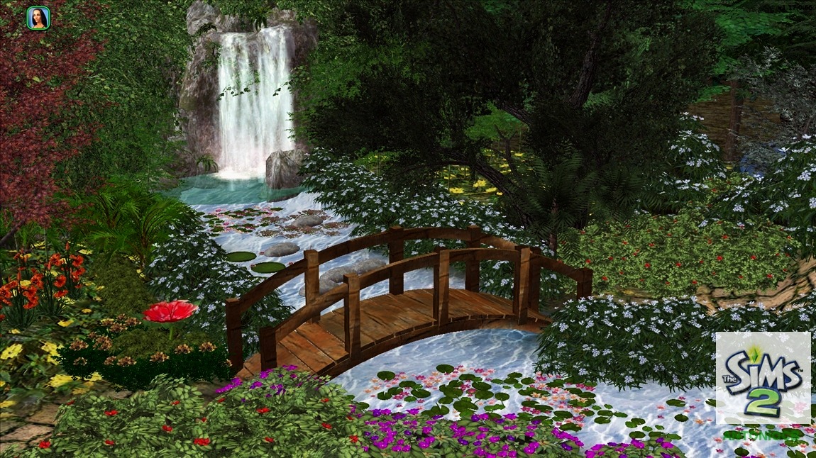 sims - SIMS Monet's gardens  ScreenShot007